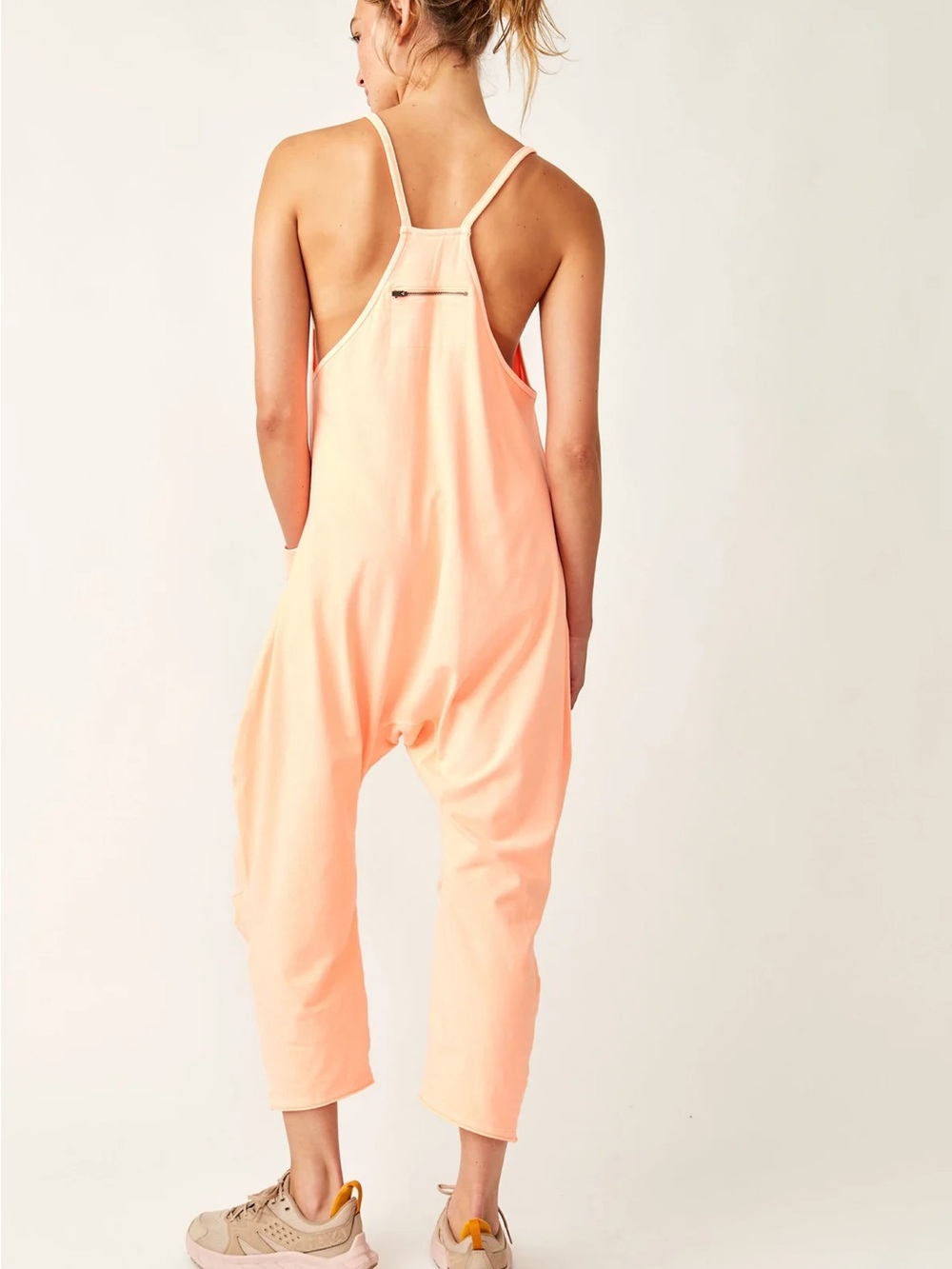 Free People Movement Hot Shot Onesie in Melon Size M - Picture 2 of 10